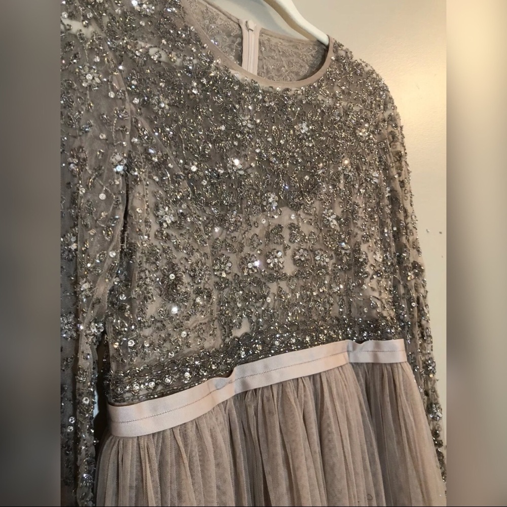 Anthropologie Needle& Thread Miramar Wedding Dress - Picture 3 of 7